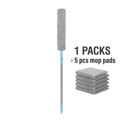 Effortless Gap Cleaning Under Low Furniture & High Places