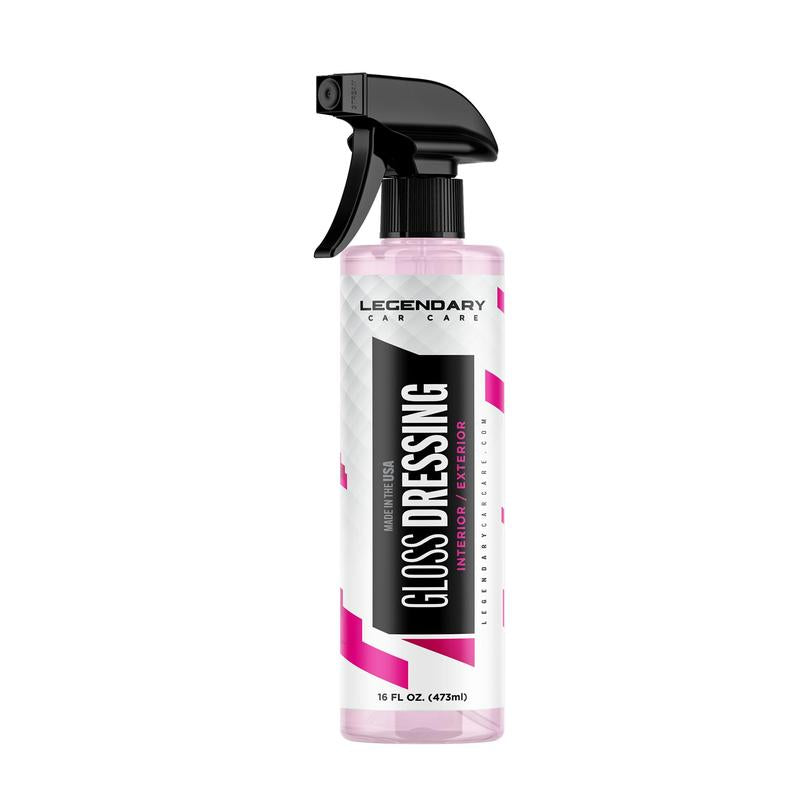 Instant High-Gloss Shine Spray for Tires, Trim & Interior