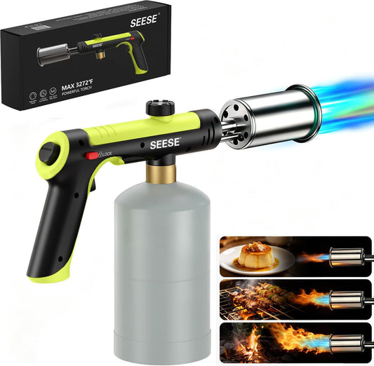 Ultra-Powerful 3272°F Propane Torch Gun – Instant One-Touch Ignition