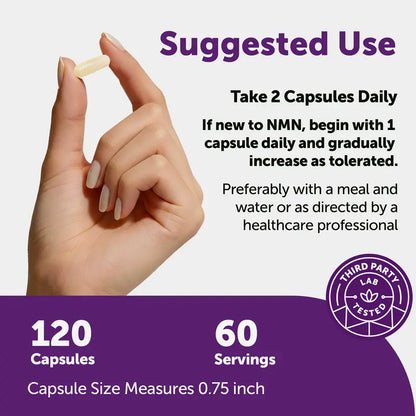 10-in-1 NMN Supplement 1000mg – Ultimate Cellular Energy & Anti-Aging Complex