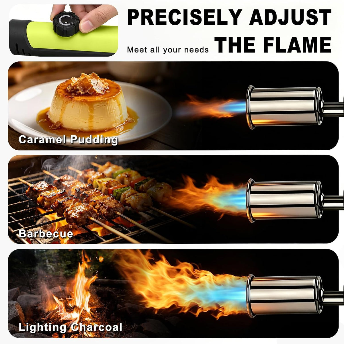 Ultra-Powerful 3272°F Propane Torch Gun – Instant One-Touch Ignition