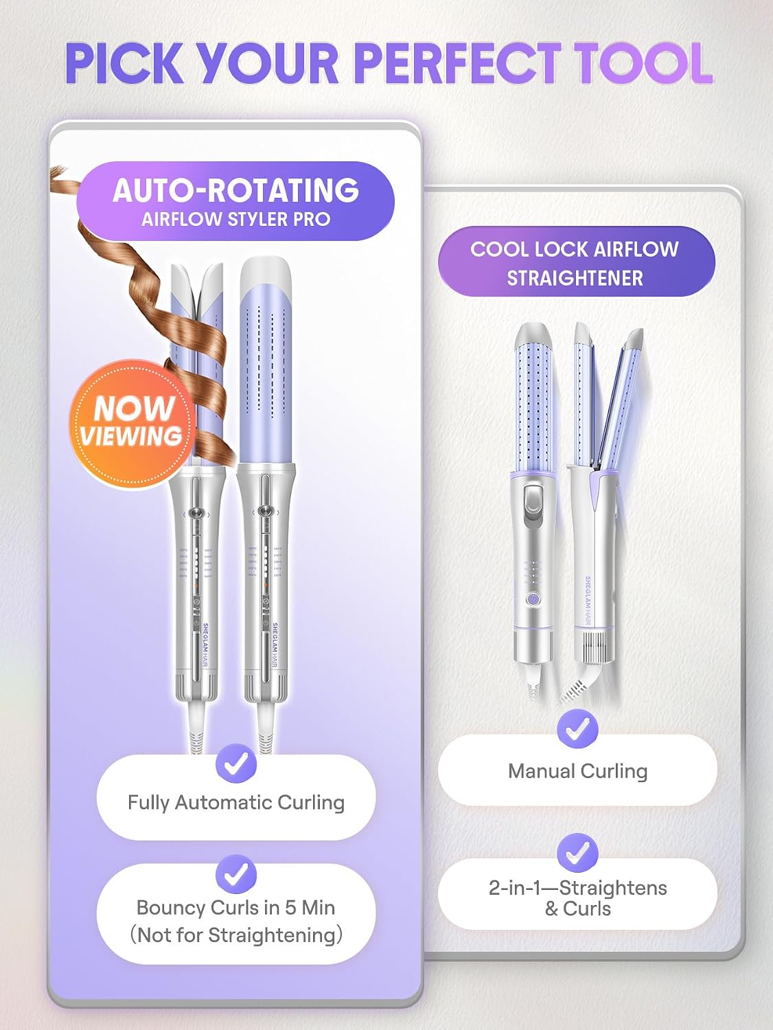 Automatic Rotating Airflow Styler — Effortless Salon Curls in Seconds