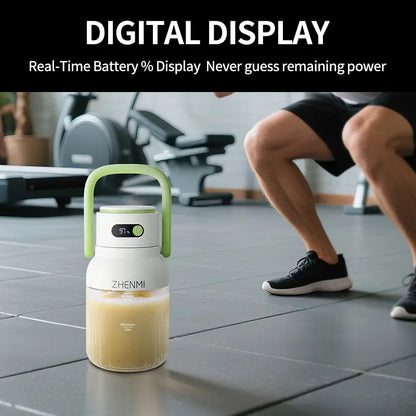 1000ml Cordless Portable Blender – Fresh Smoothies Anywhere, Anytime
