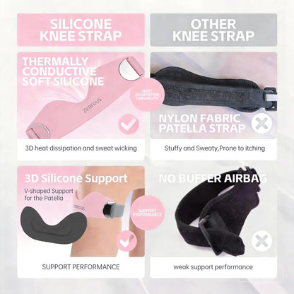 Instant Knee Pain Relief Adjustable Patellar Tendon Strap