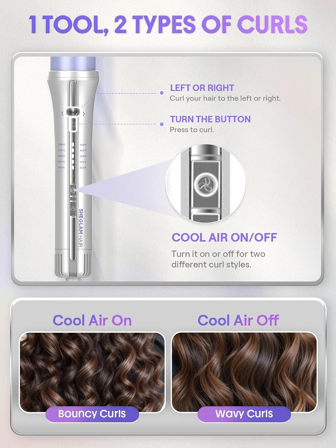 Automatic Rotating Airflow Styler — Effortless Salon Curls in Seconds