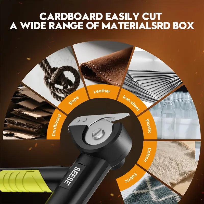 Cut Through Anything in Seconds Without Hand Fatigue – Premium Cordless Electric Scissors
