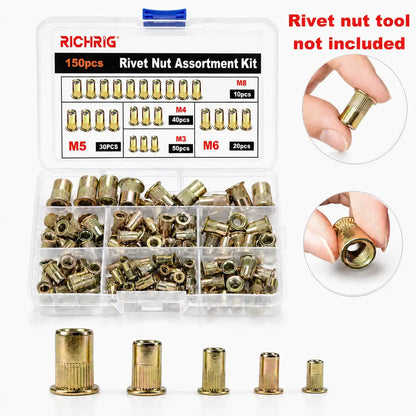 Turn Any Drill Into a High-Power Electric Rivet Nut Gun in Seconds