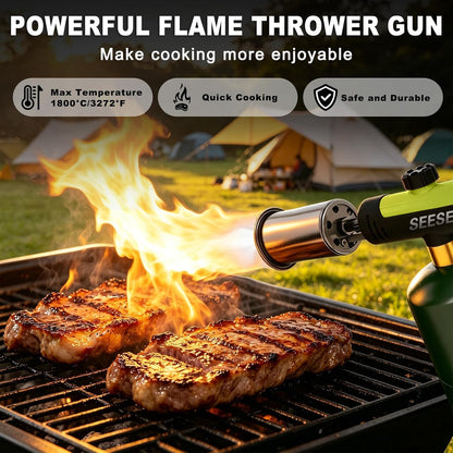 Ultra-Powerful 3272°F Propane Torch Gun – Instant One-Touch Ignition