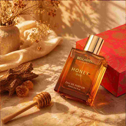 Long-Lasting Honey Oud Eau De Parfum Spray for Men & Women