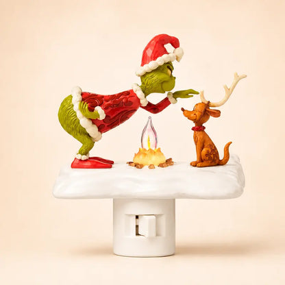 Ghost Campfire Night Light with Real Flickering Flame Effect