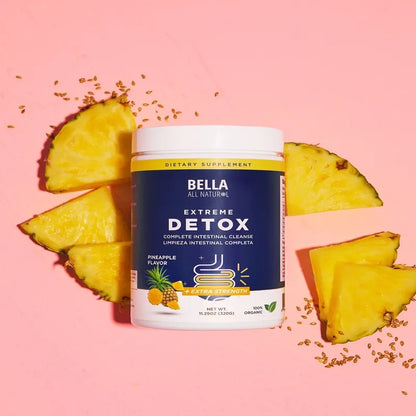 Natural Pineapple Herbal Cleansing Powder for Rapid Bloat Relief & Deep Gut Cleansing