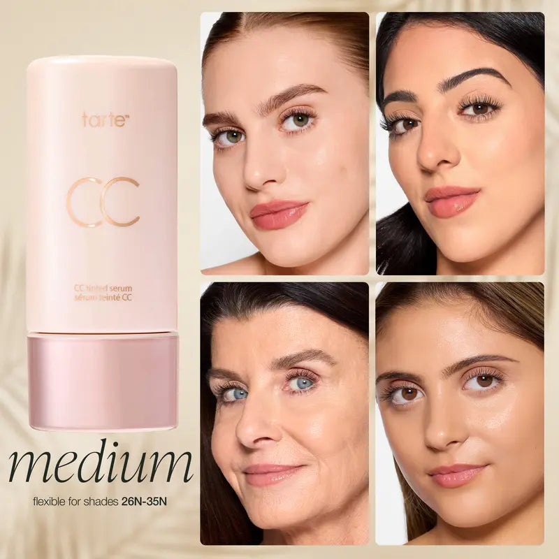 Magic Color-Changing CC Tinted Serum with Smart Shade-Matching Technology