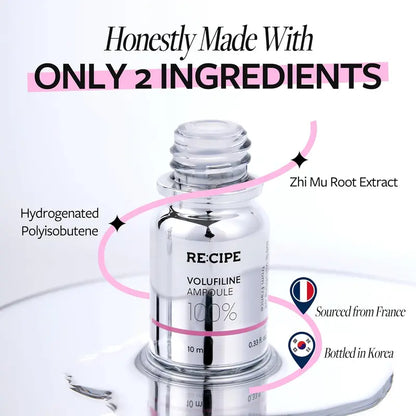 100% French Volufiline Pure Serum for Targeted Plumping & Elasticity | Buy 1 Get 1 Free