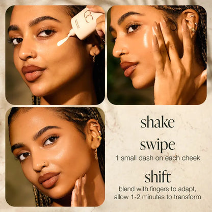 Magic Color-Changing CC Tinted Serum with Smart Shade-Matching Technology