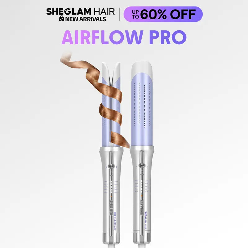 Effortless Curls in Seconds with Airflow Auto-Rotating Styler