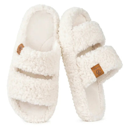Ultra-Soft Cloud Plush Slippers with Non-Slip Support