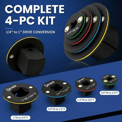 Reach Tightest Clearance Effortlessly with Low Profile Impact Socket Adapters