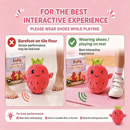Talking Fruit Plushies with Funny Sound FX