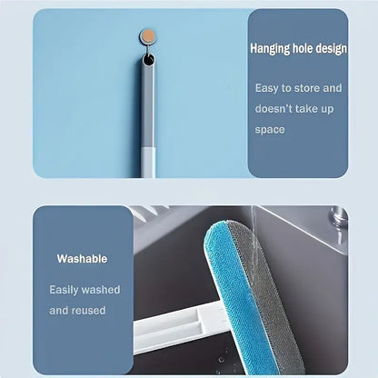 Multi-Surface Pet Hair Remover Brush with Extended Handle | 2 Pack per Set
