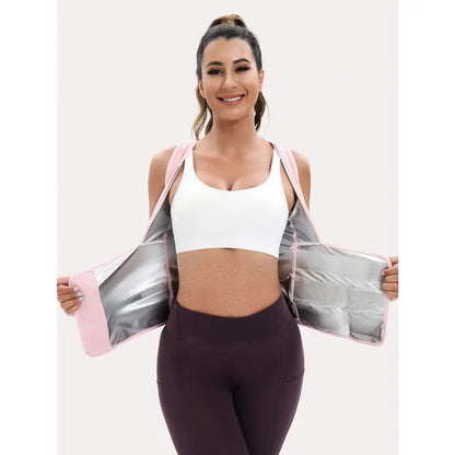 Women's Sweat Polymer Vest Waist Trainer Body Shaper | Buy 1 Get 1 Free