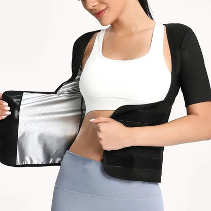 Women's Sweat Polymer Vest Waist Trainer Body Shaper | Buy 1 Get 1 Free