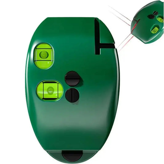 Precision Laser Level Tool with Dual Bubble Vials for Picture Hanging & DIY Alignment