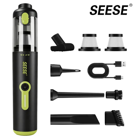 2-in-1 Cordless Car Vacuum & Air Duster with 20000Pa Suction